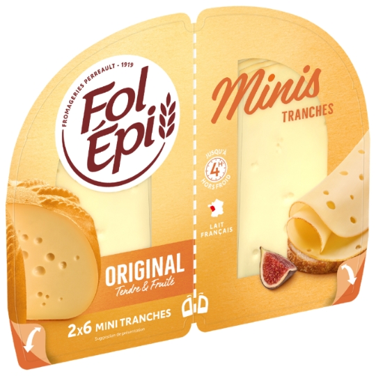 Fromage Recette Originale Duo Tendre et Fruité FOL EPI