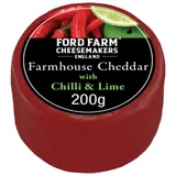 Cheddar à la Marmelade de Citron Vert au Piment et aux poivrons Rouges et Verts FORD FARM