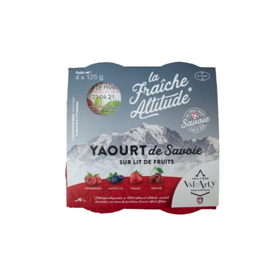 Yaourts sur lit de Fruits FRAICHE ATTITUDE