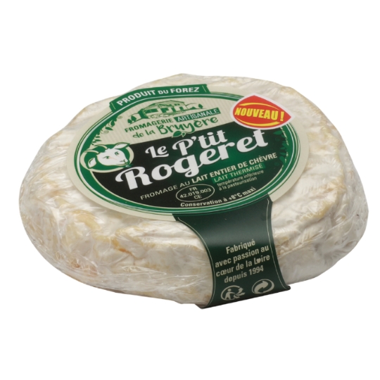 Le P'tit Rogeret au Lait Entier de Chèvre FROMAGERIE ARTISANALE DE LA BRUYERE