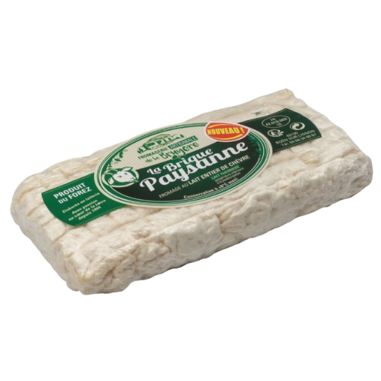 Fromage La brique Paysanne au Lait Entier de Chèvre FROMAGERIE ARTISANALE DE LA BRUYERE