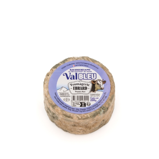 Fromage Bleu Doux des Alpes au Lait Thermisé de Vache FROMAGERIE EBRARD