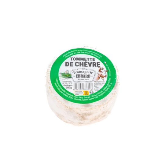 Fromage Tommette de Chèvre au Lait Thermisé FROMAGERIE EBRARD