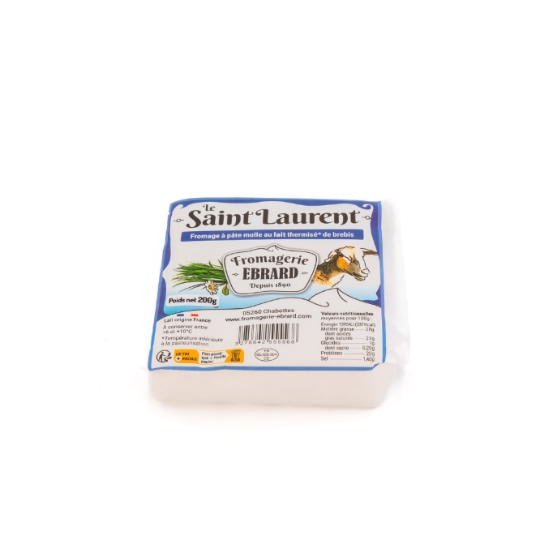 Fromage Saint Laurent Pâte Molle au Lait de Brebis FROMAGERIE EBRARD