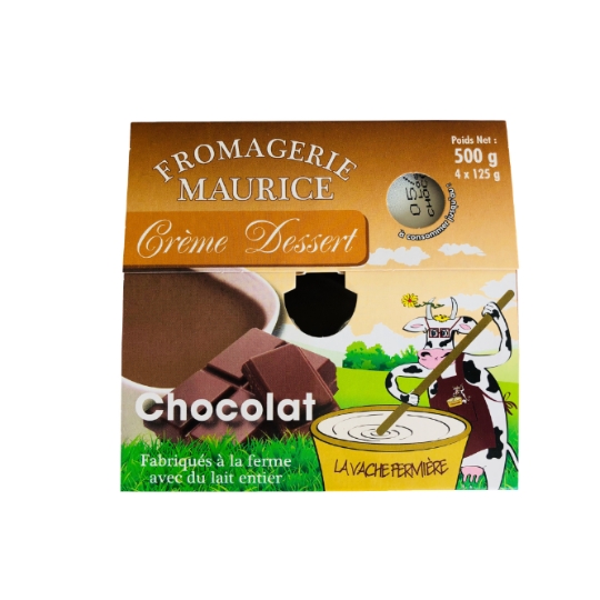 Crème Dessert au Chocolat FROMAGERIE MAURICE