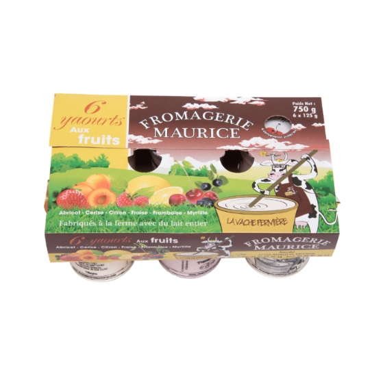 Yaourts aux Fruits FROMAGERIE MAURICE