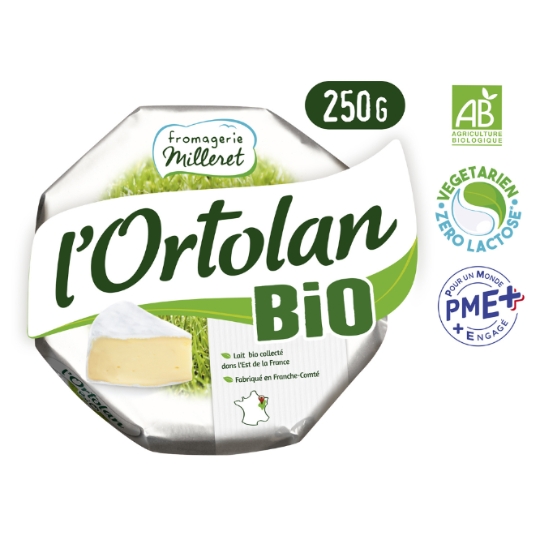 Fromage Bio L'Ortolan FROMAGERIE MILLERET