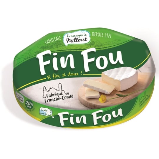 Fromage Fin Fou 20% Mat.Gr. FROMAGERIE MILLERET