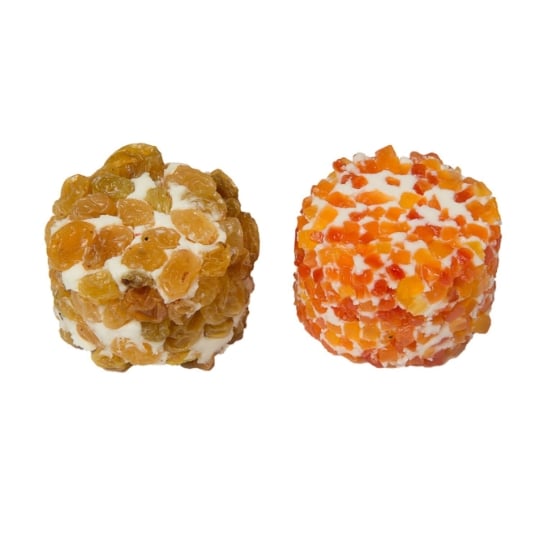 Fromage  de chèvre papaye et raisin blond FROMAGERIE SOREDA