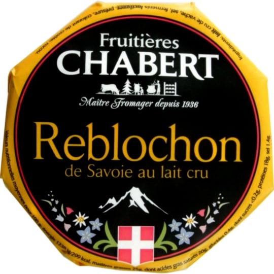Reblochon  Au Lait Cru FRUITIERES CHABERT