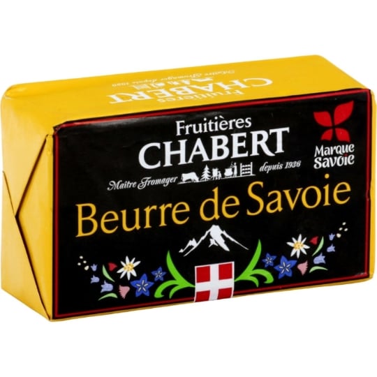 Beurre de Savoie FRUITIERES CHABERT