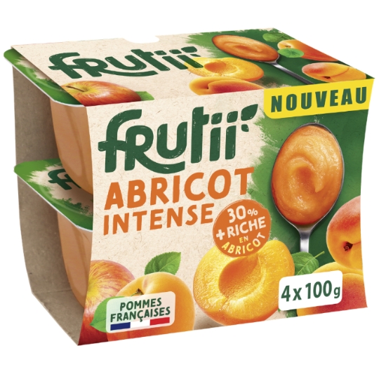 Compote Abricot Intense FRUTII'