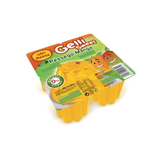Gélatine Pêche et Mangue GELLI SWEET