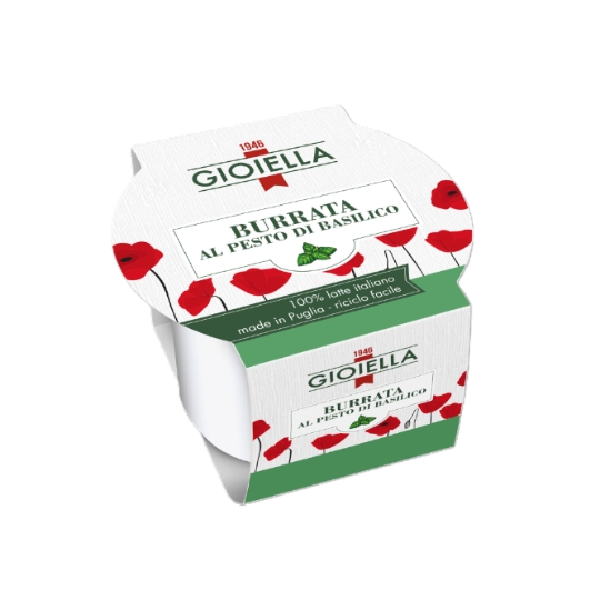 Burrata au Basilic GIOIELLA