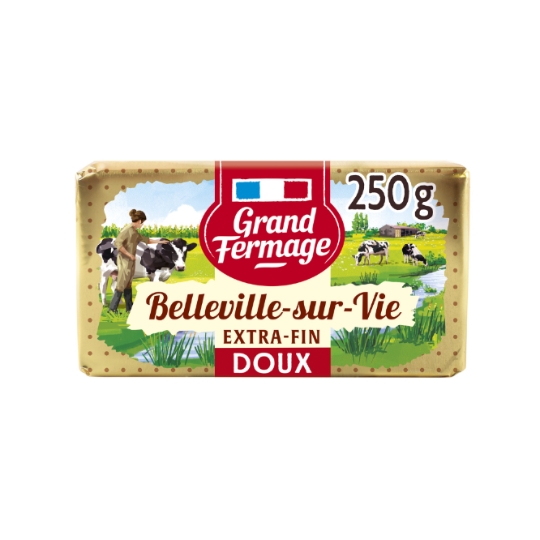 Beurre Doux Extra-fin de Belleville-sur-vie  GRAND FERMAGE