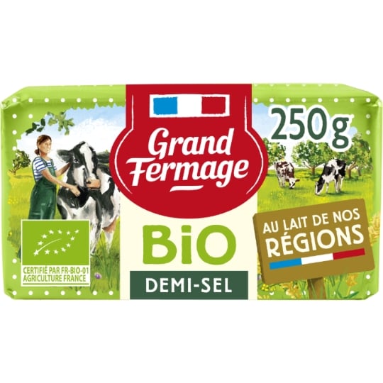 Beurre Demi-Sel Bio GRAND FERMAGE