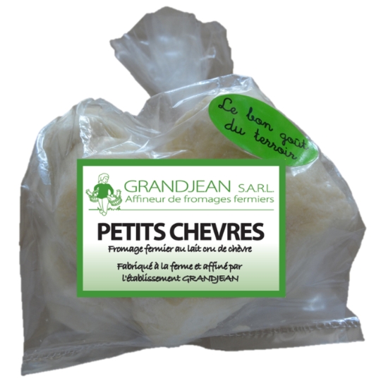 Petit Chèvre Fermier et Affiné au Lait Cru GRANDJEAN