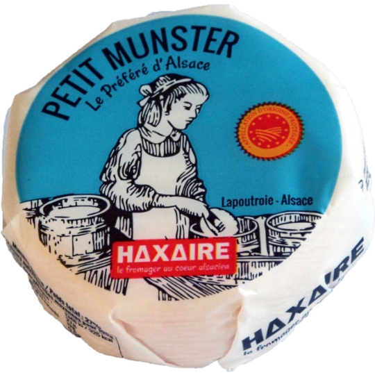 Fromage Petit Munster AOP d'Alsace HAXAIRE