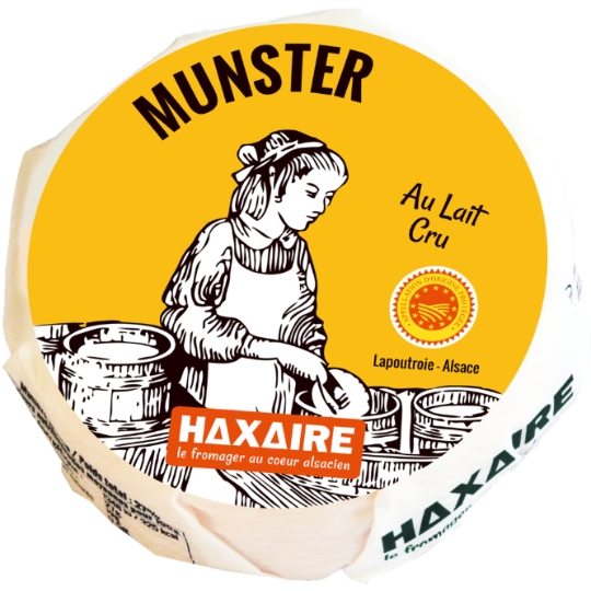 Fromage Munster lapoutroie Alsace AOP HAXAIRE