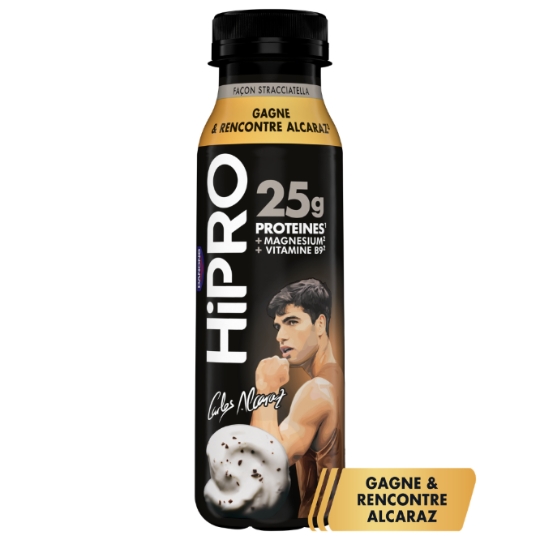 Yaourt à Boire Saveur Stracciatella Protéiné 0% MG HIPRO