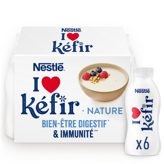 Yaourt à Boire Kéfir Nature I LOVE KEFIR
