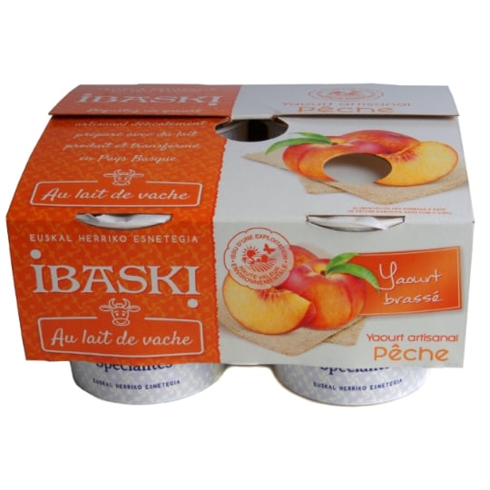 Yaourts pêche brassé IBASKI