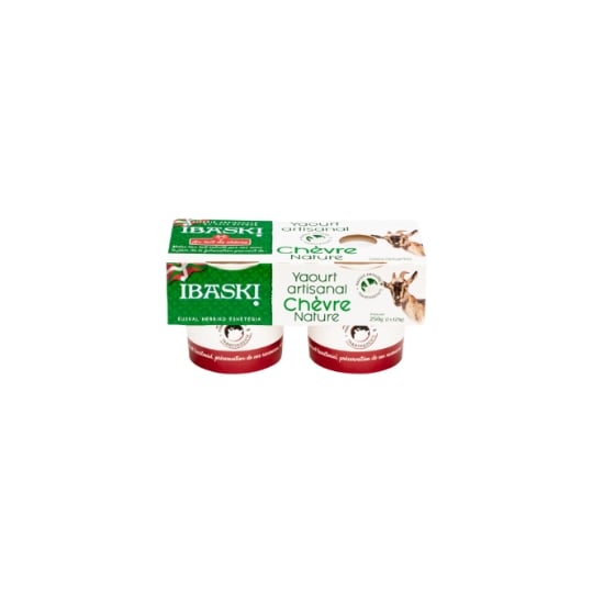Yaourts Nature chèvre nature IBASKI