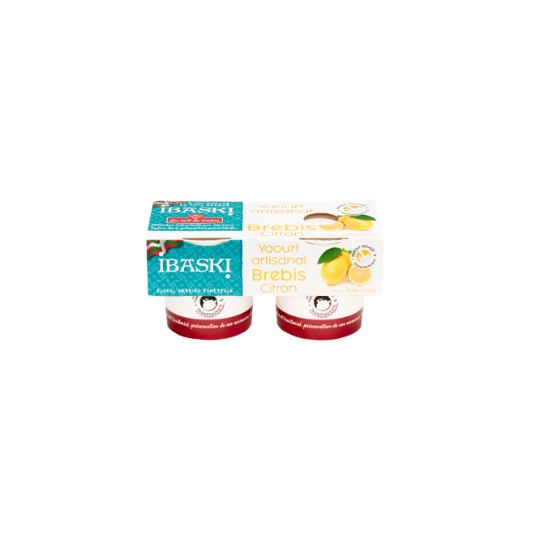 Yaourt Artisanal au Lait de Brebis Citron IBASKI