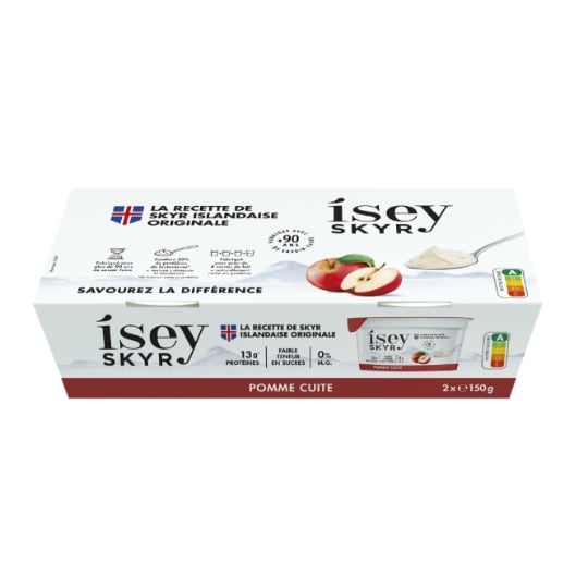 Skyr Pomme Cuite 0% MG ISEY