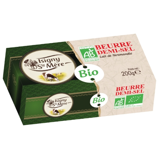 Beurre Demi-sel Bio ISIGNY SAINTE MERE