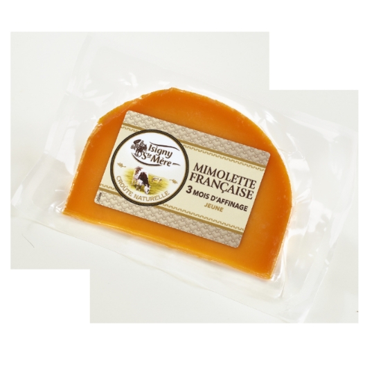 Fromage Mimolette Française Jaune 3 Mois d'Affinage ISIGNY SAINTE MERE