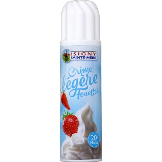 Crème Fouettée Légère 20% Mat.Gr. ISIGNY STE MERE