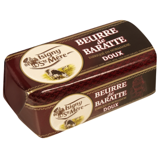 Beurre Doux Moulé de Baratte ISIGNY STE MERE
