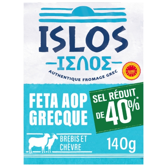 Feta AOP Grecque Réduit en Sel ISLOS