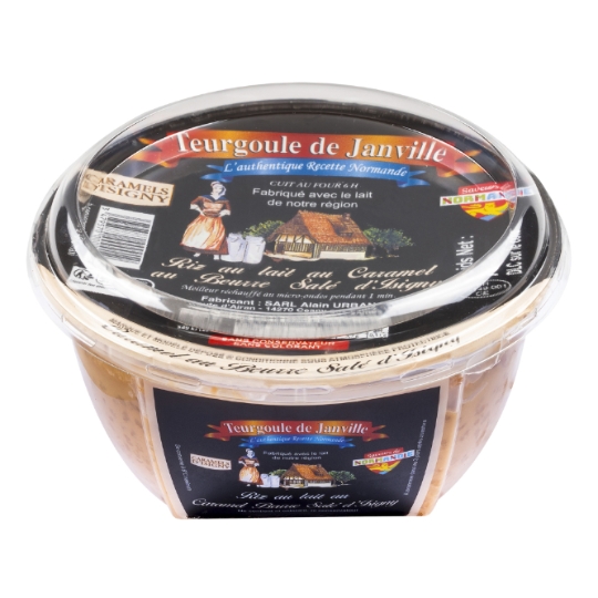 Riz au lait caramel au beurre salé d'Isigny JANVILLE