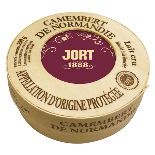 Camembert de Normandie au lait cru moulé à la louche JORT