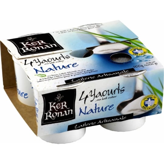 Yaourts Nature nature KER RONAN