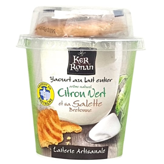 Yaourts Citron Vert KER RONAN