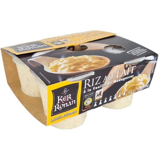 Riz au lait vanille de Madagascar KER RONAN