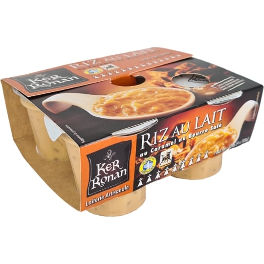 Riz au lait au caramel au beurre salé KER RONAN