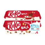 Yaourts Nature Sucré Billes Chocolat KIT KAT