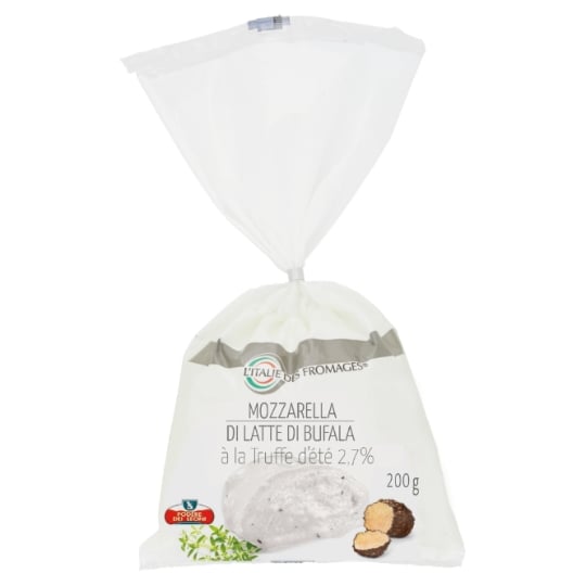 Mozzarella di Bufala à la Truffe d'Eté L'ITALIE DES FROMAGES
