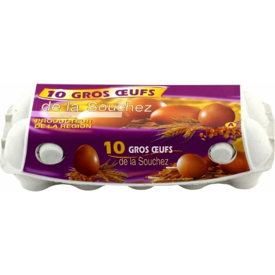 Œufs Calibre Gros L'OEUF DE LA SOUCHEZ
