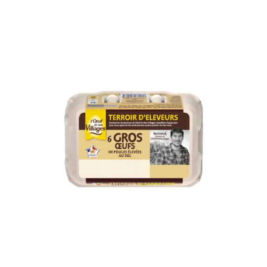 Œufs Calibre Gros L'OEUF DE NOS VILLAGES