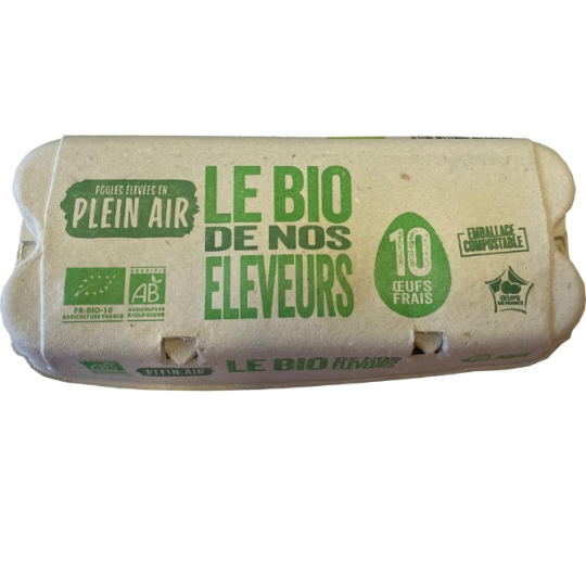 Œufs Bio de Plein Air  L'OEUF DE NOS VILLAGES