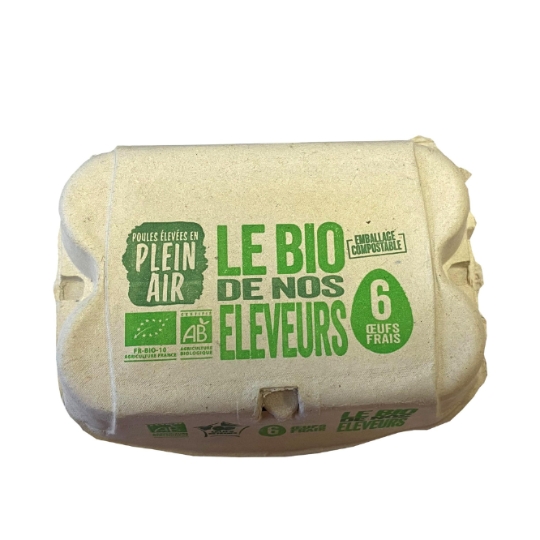 Œufs Bio de Plein Air  L'OEUF DE NOS VILLAGES