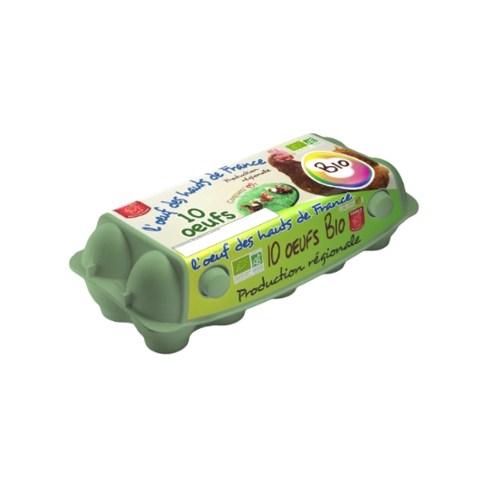 Oeufs Bio  L'OEUF DES HAUTS DE FRANCE