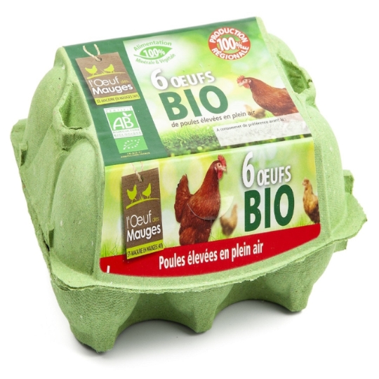 Oeufs Bio plein air L'OEUF DES MAUGES
