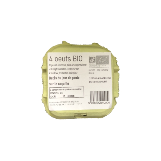 Œufs Gros Bio L'OEUF DU VIEUX PRESSOIR
