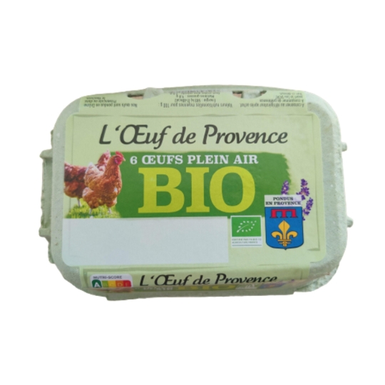 Œufs Plein Air Bio L'ŒUF DE PROVENCE